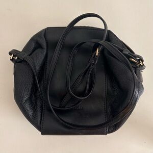 Kate Spade Saturday Black Leather Crossbody Bucket Bag
